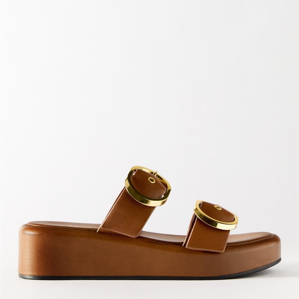 Zara Leather Sandals